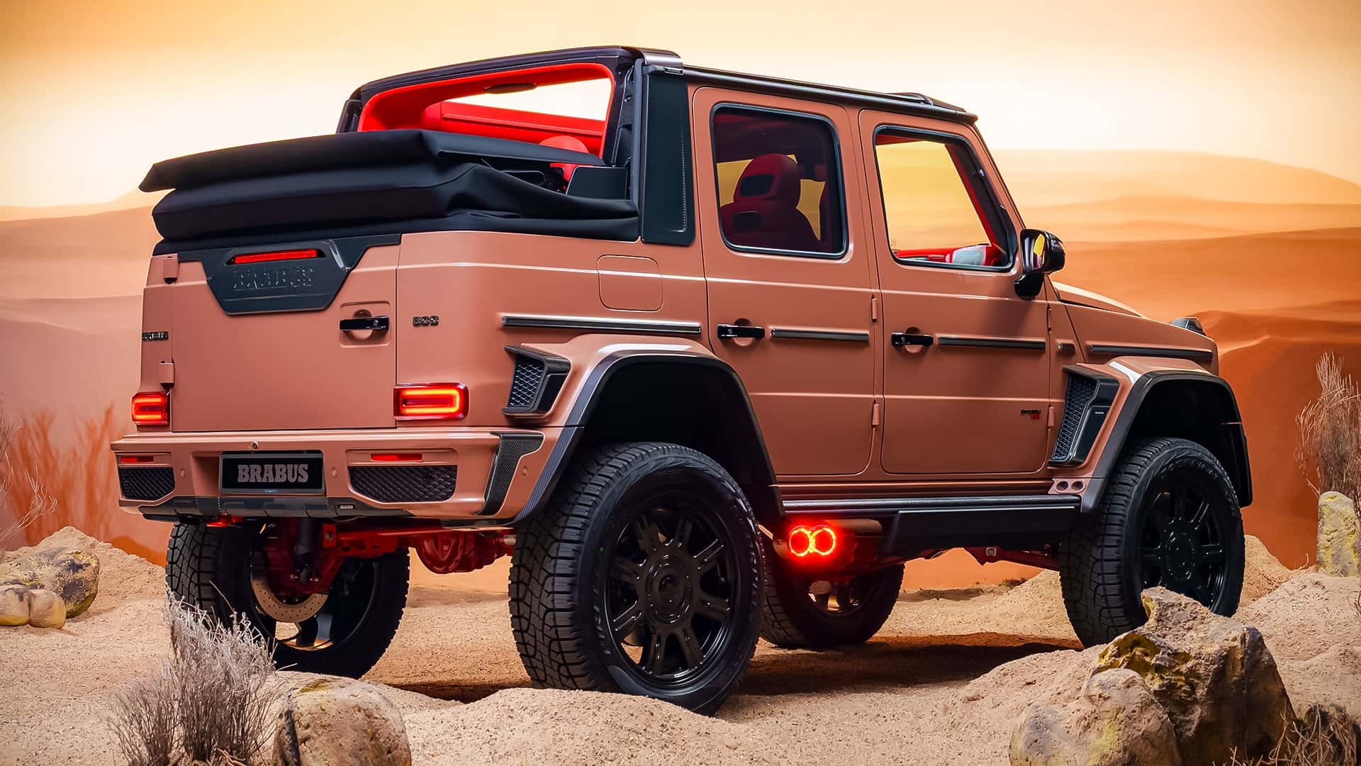 Brabus XL 800 Cabrio деталі салону
