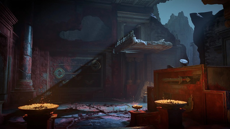 Screenshot 1 from the canceled God of War