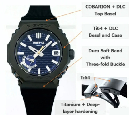 Casio MRG-B2100R-1 Dark Blue Dial