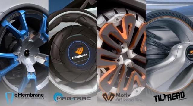 Концепты колёс будущего по версии Hankook Tire (видео)
