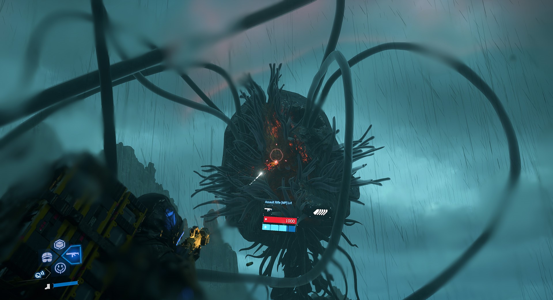 Epic boss battle in Death Stranding 2