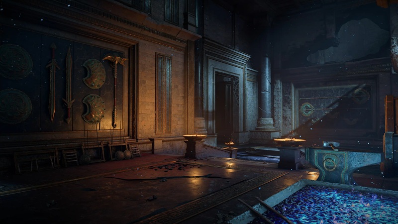 Screenshot 2 from the canceled God of War