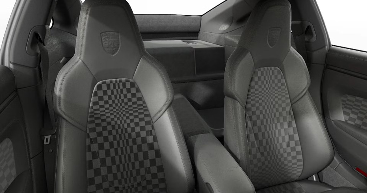 Porsche 911 Carrera seats with Club Leather