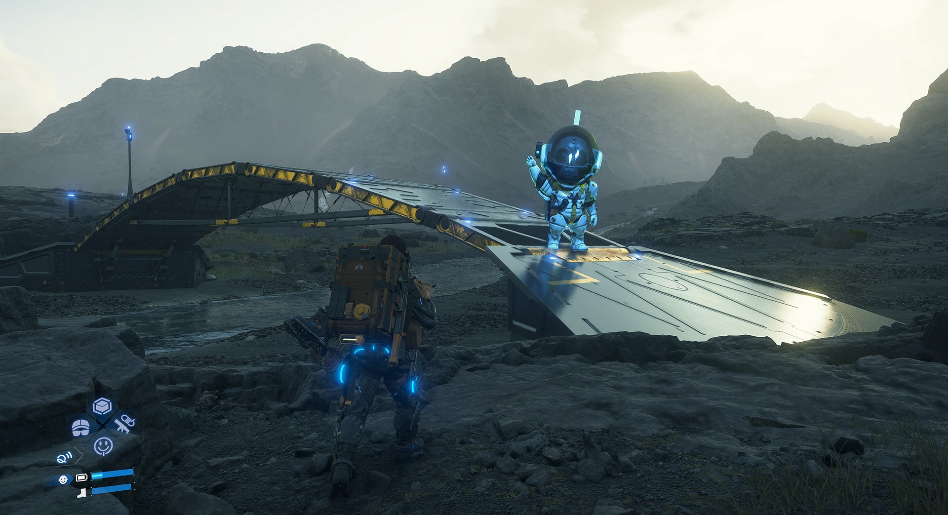 Social progression system in Death Stranding 2
