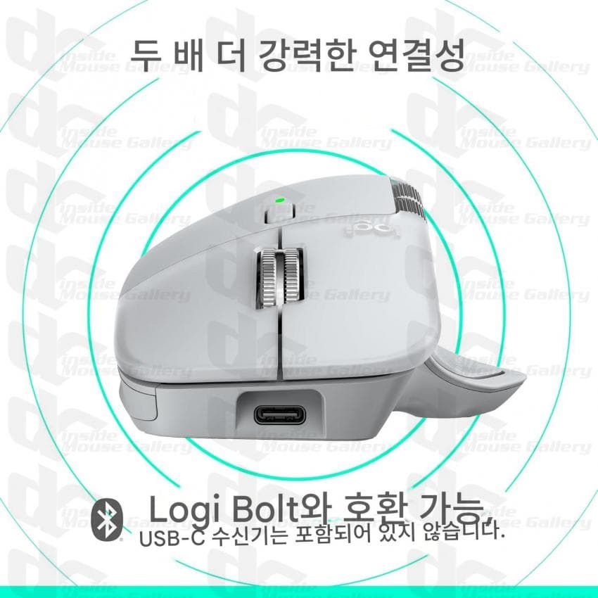 Rendering of the Logitech MX Master 4 mouse