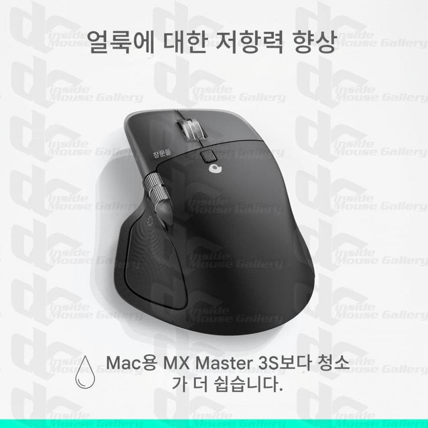 Rendering of the Logitech MX Master 4 mouse