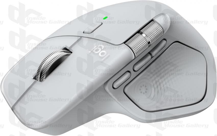 Rendering of the Logitech MX Master 4 mouse