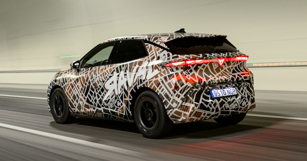 Cupra Raval проходить тестування