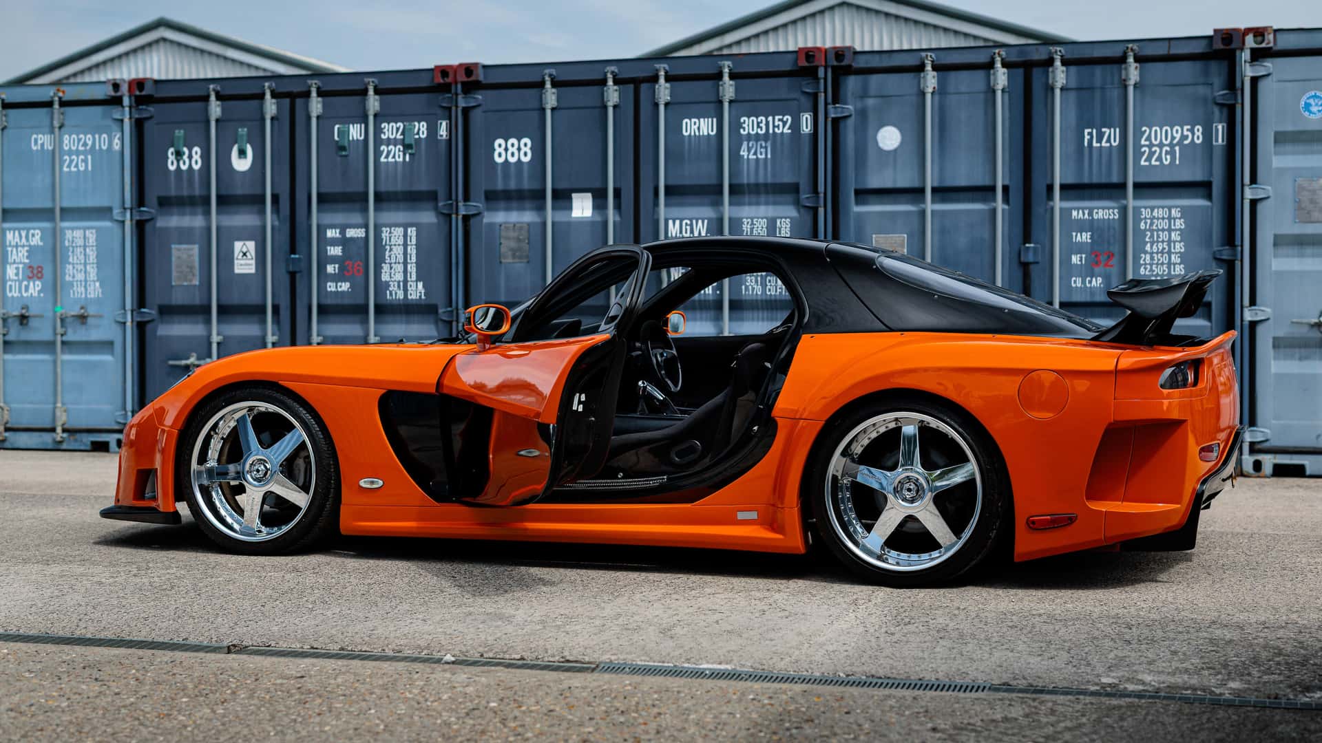 1992 Mazda RX-7 FD, VeilSide Fortune, view 4
