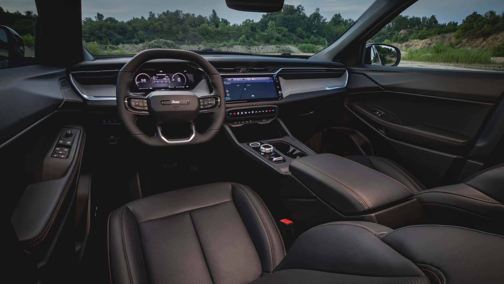 Інтер'єр нового Jeep Cherokee 2026 року