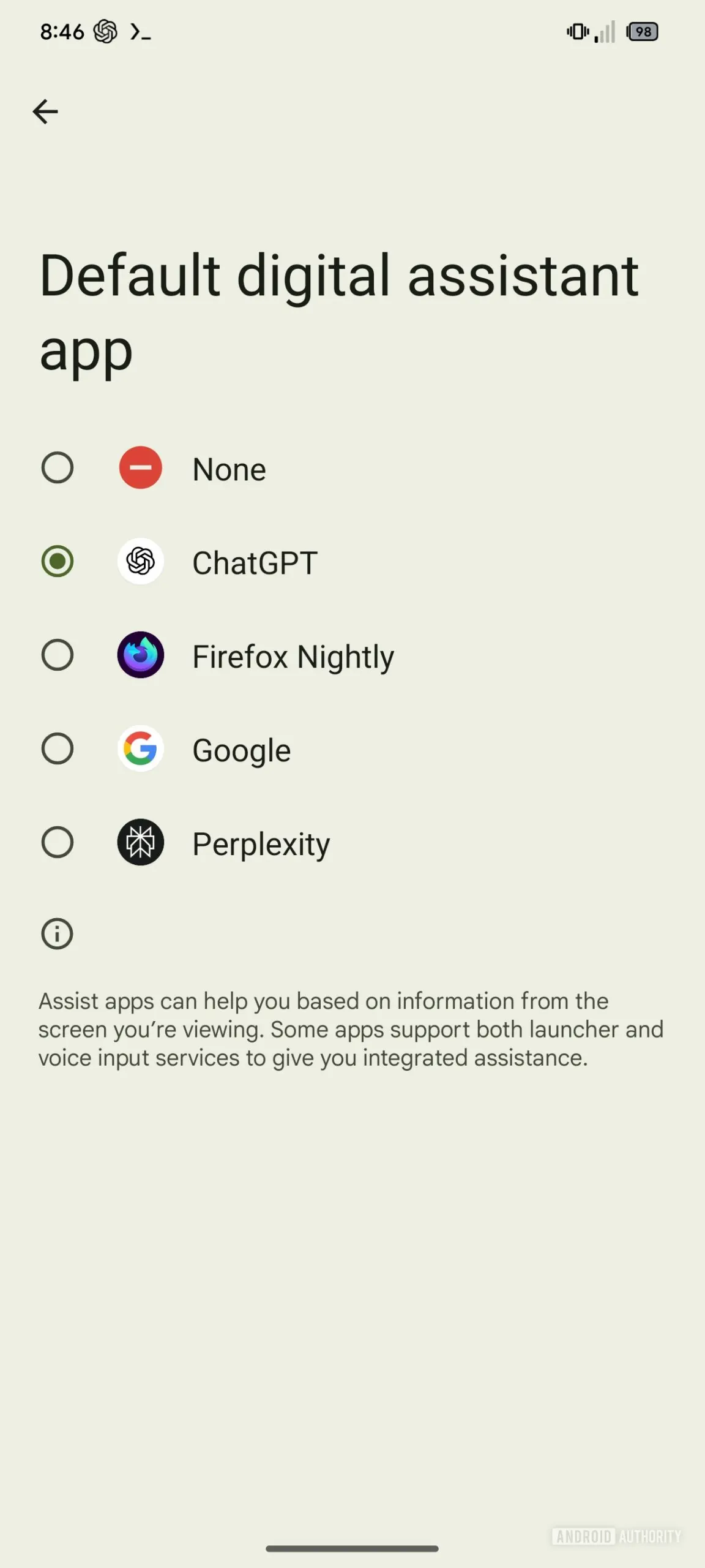 ChatGPT на Android
