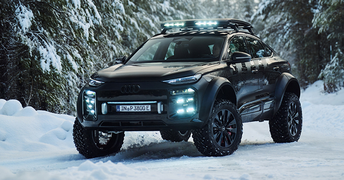 Q6 Sportback E-Tron electric SUV concept