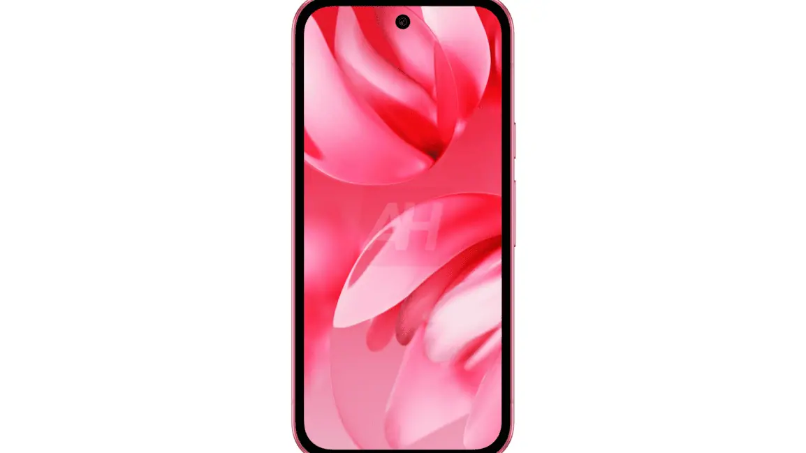 Rendu du smartphone Google Pixel 9a