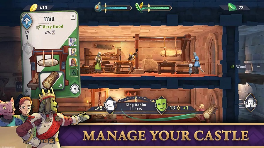 Bethesda has released a new mobile game, The Elder Scrolls: Castles, but it looks like it's out prematurely-2