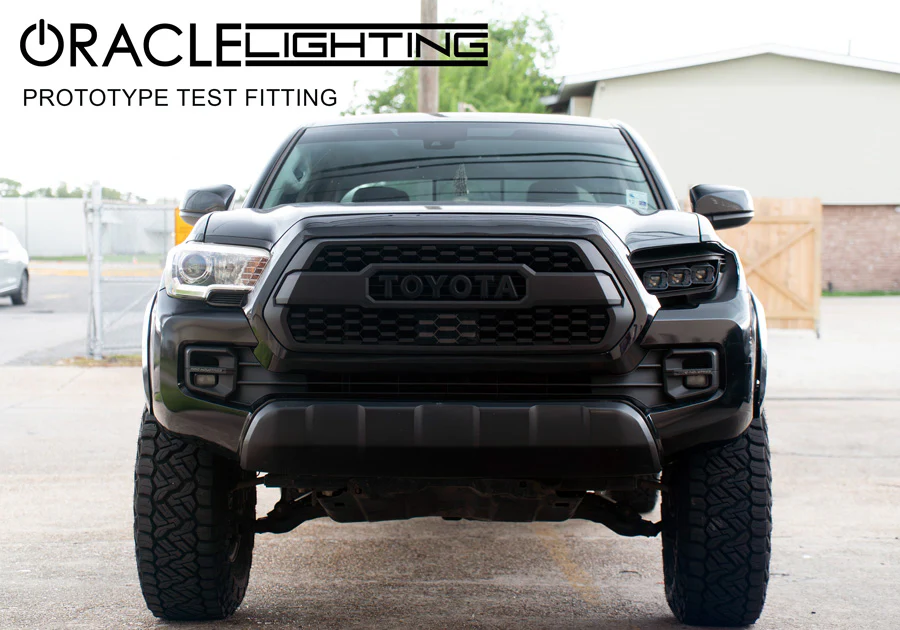Toyota Tacoma LED headlights front part