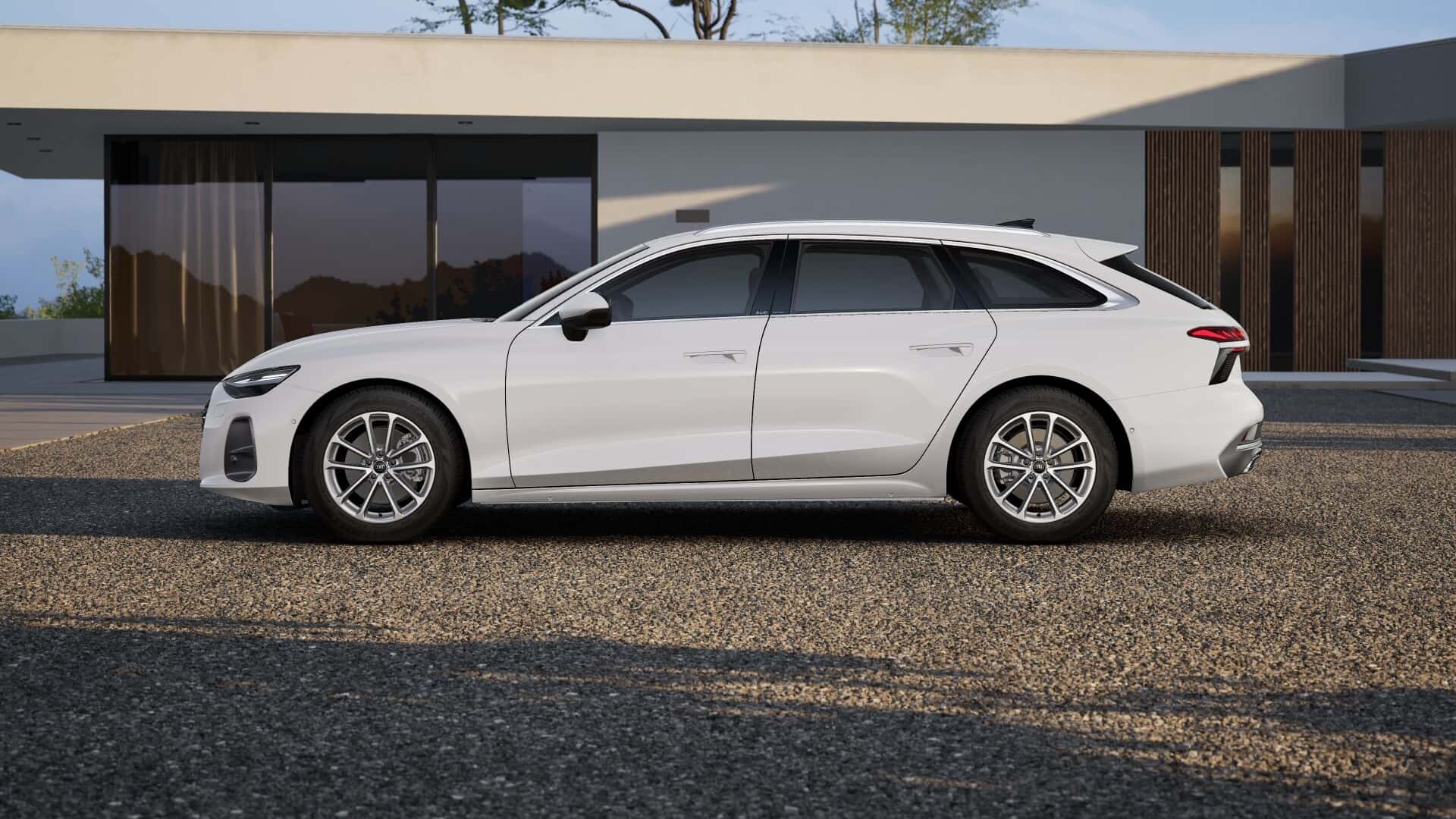 Дизайн Audi A6 Avant 2025 у базовій комплектації