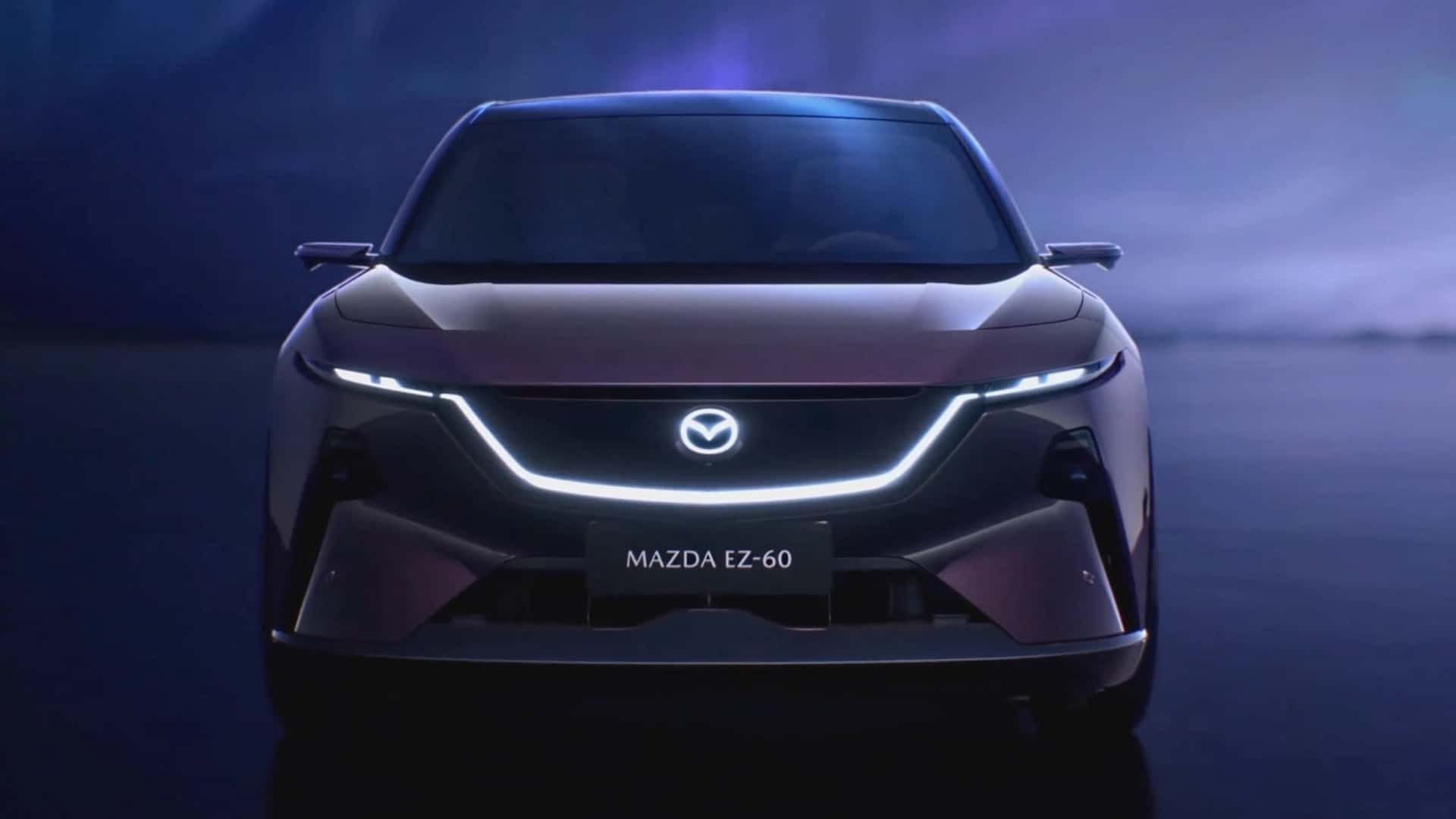 Mazda EZ-60 electric crossover.