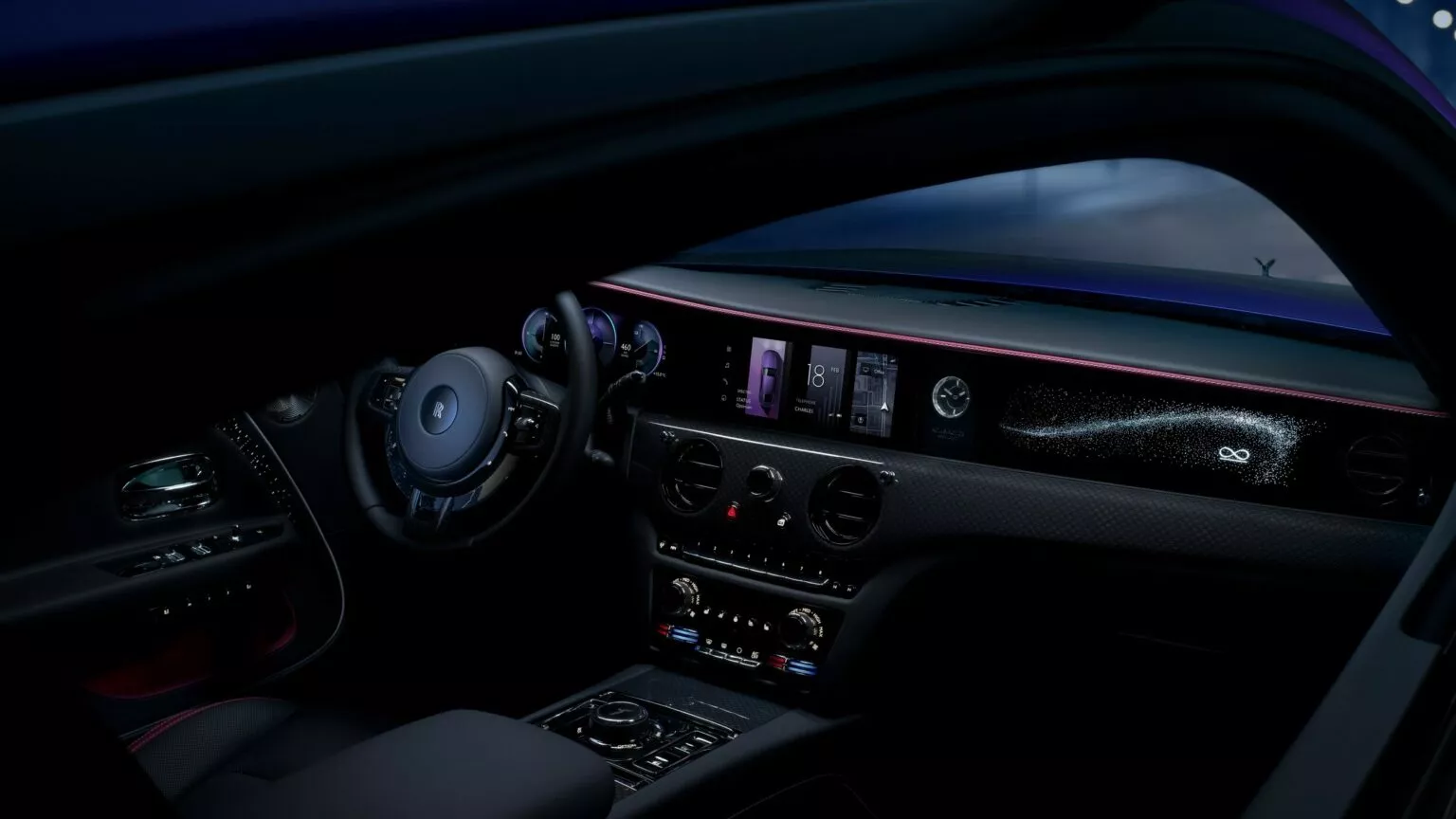 2025 Rolls-Royce Spectre Black Badge in Motion