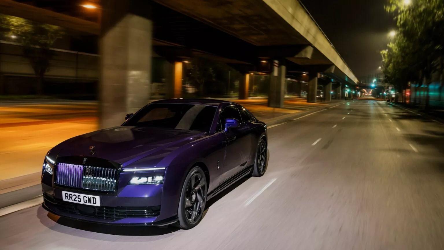 2025 Rolls-Royce Spectre Black Badge Rear View 2025 Rolls-Royce Spectre Black Badge Rear View