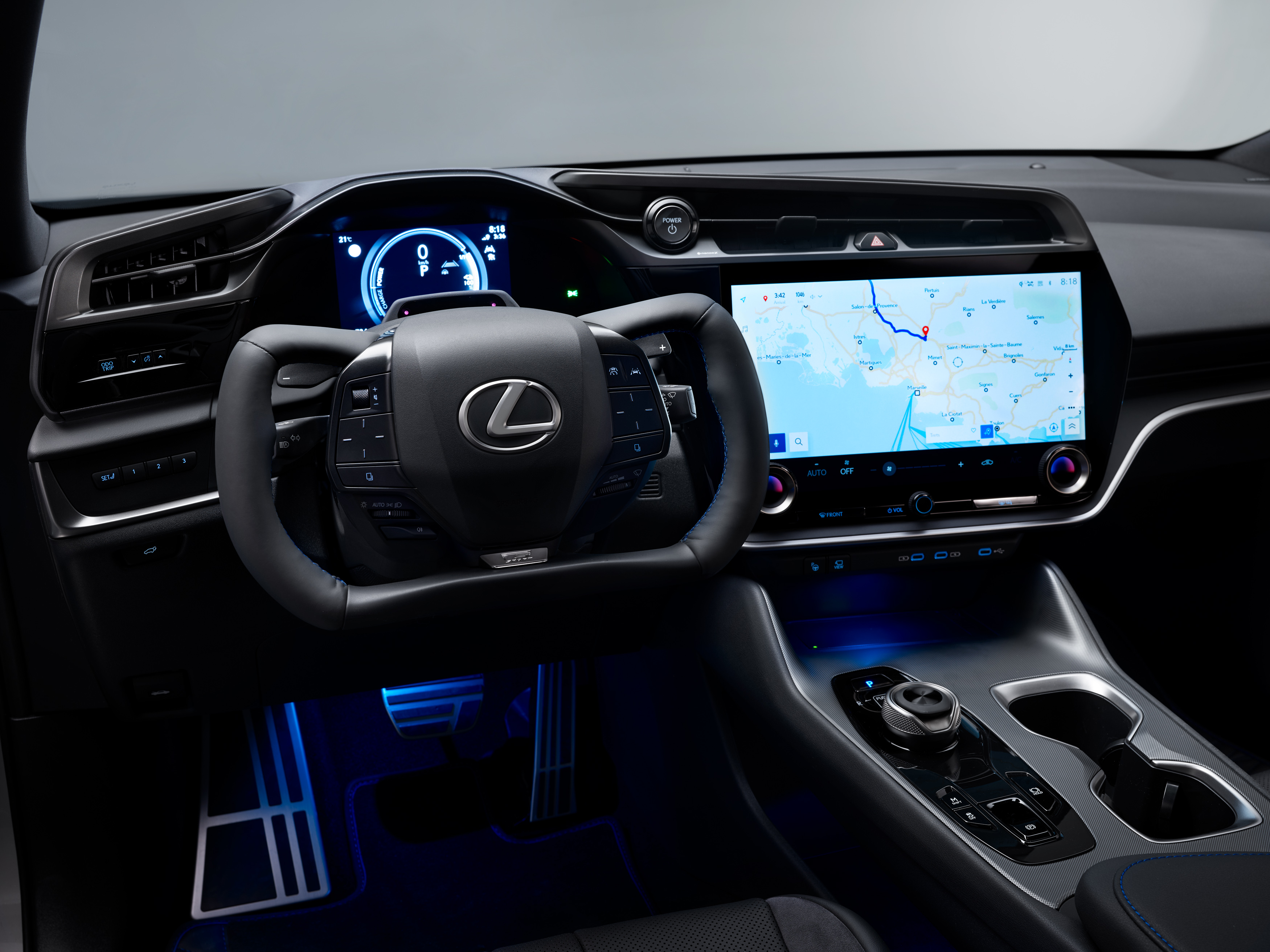 L'intérieur modernisé de la Lexus RZ 2025 - image 2