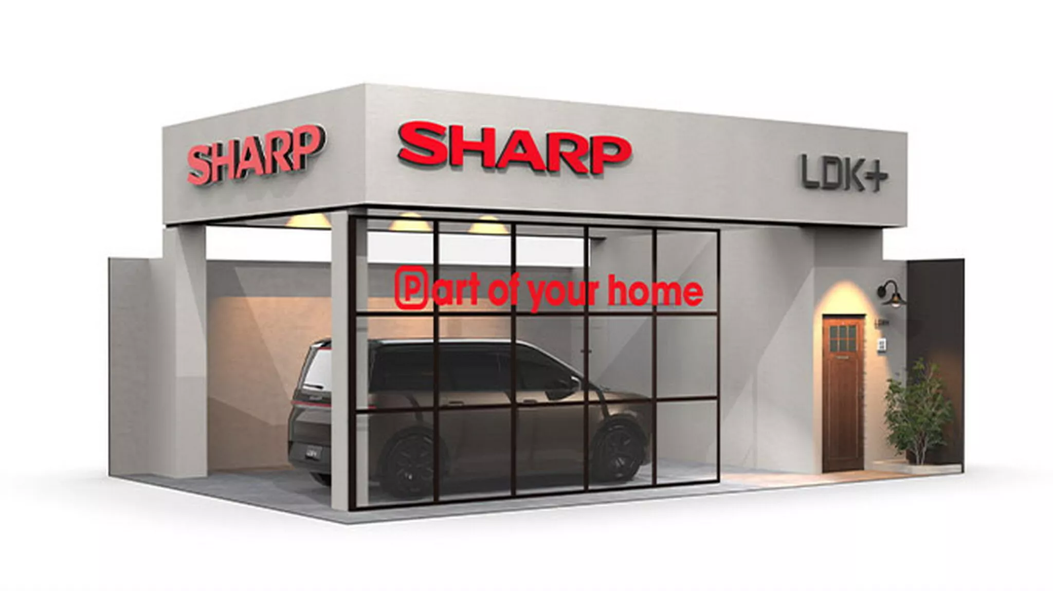 Система мультимедіа в Sharp LDK+