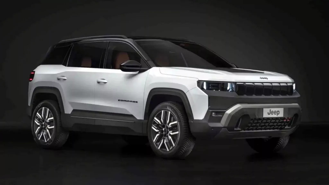 Передня панель нового Jeep Compass