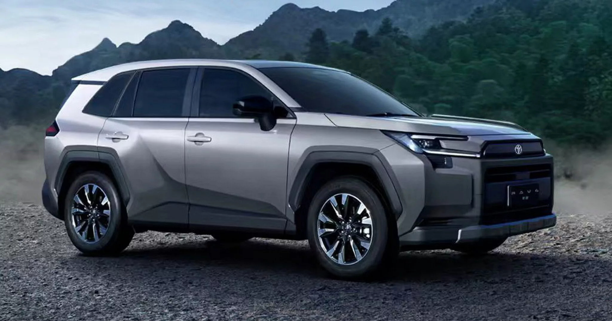 Exterior of FAW-Toyota RAV4