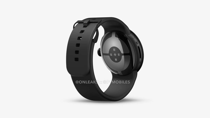 Рендер Google Pixel Watch 4