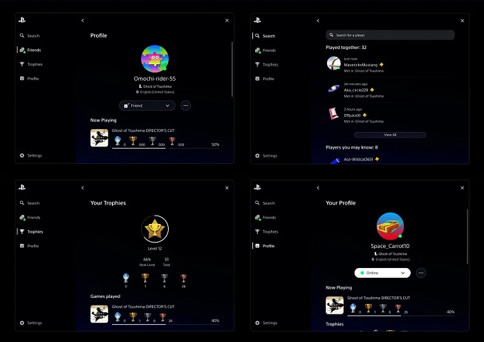 Sony a dévoilé la configuration requise pour la version PC de Ghost of Tsushima et a préparé une surcouche pour synchroniser les actions des joueurs sur PC et PS5.-3