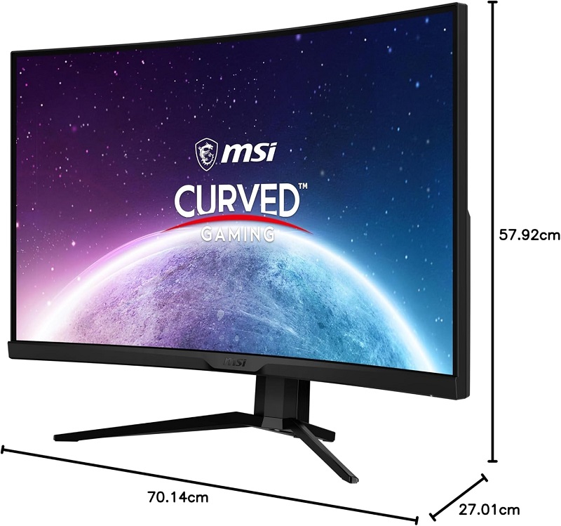 Conception du moniteur MSI MPG 325CQRXF