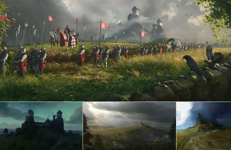 Концептуальні ілюстрації з артбуку Kingdom Come: Deliverance II