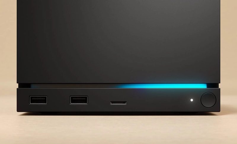 задня панель Steam Machine