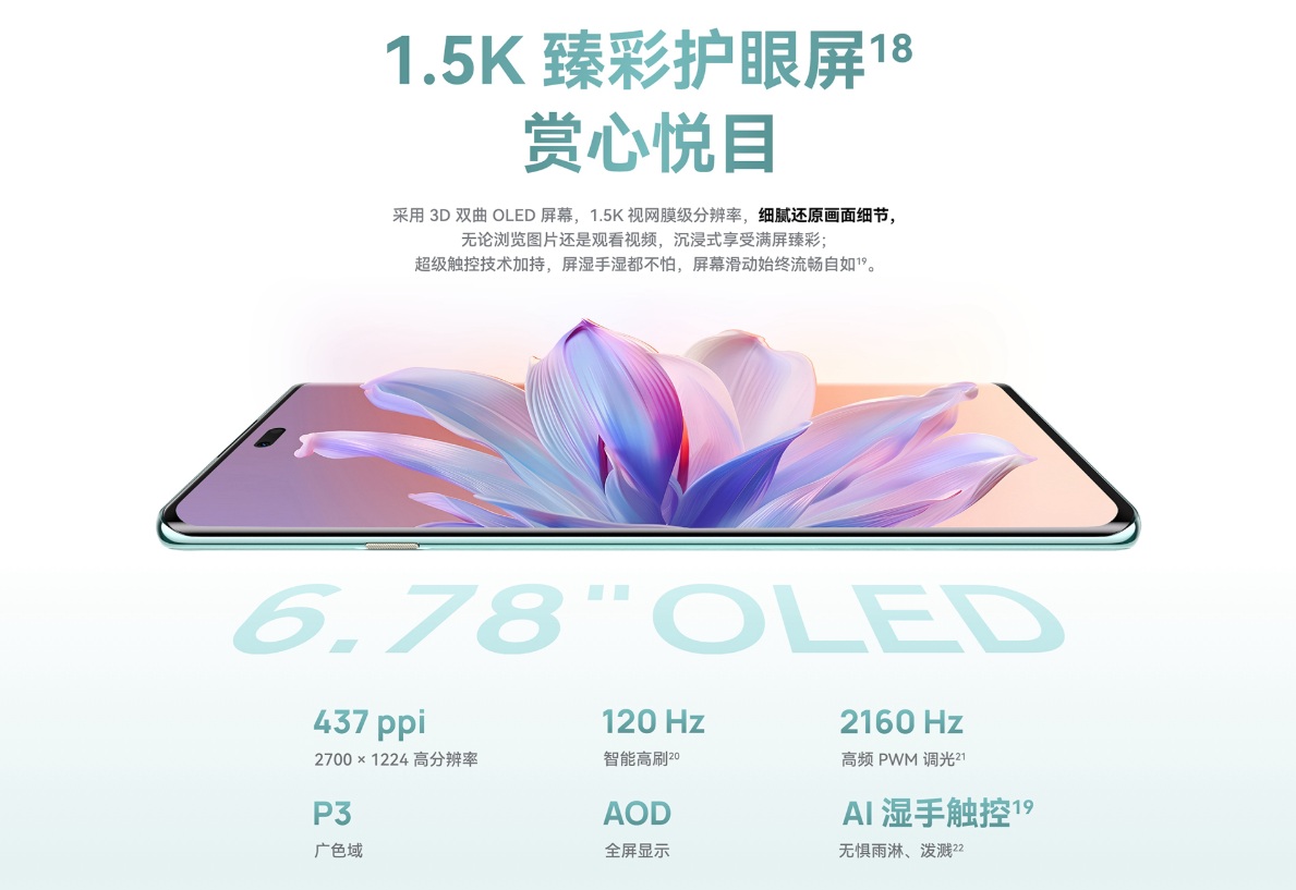 Характеристики экрана Huawei Enjoy 70X