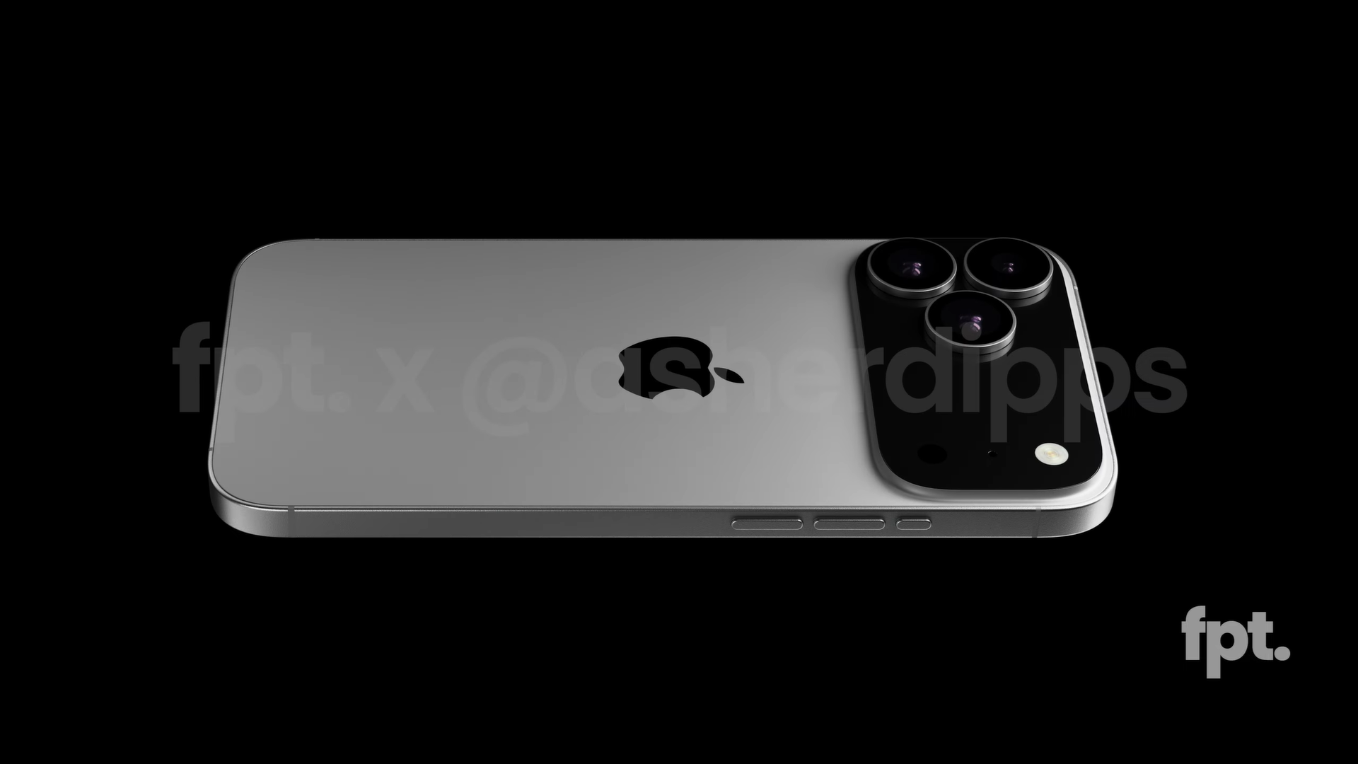 Рендер iPhone 17 Pro