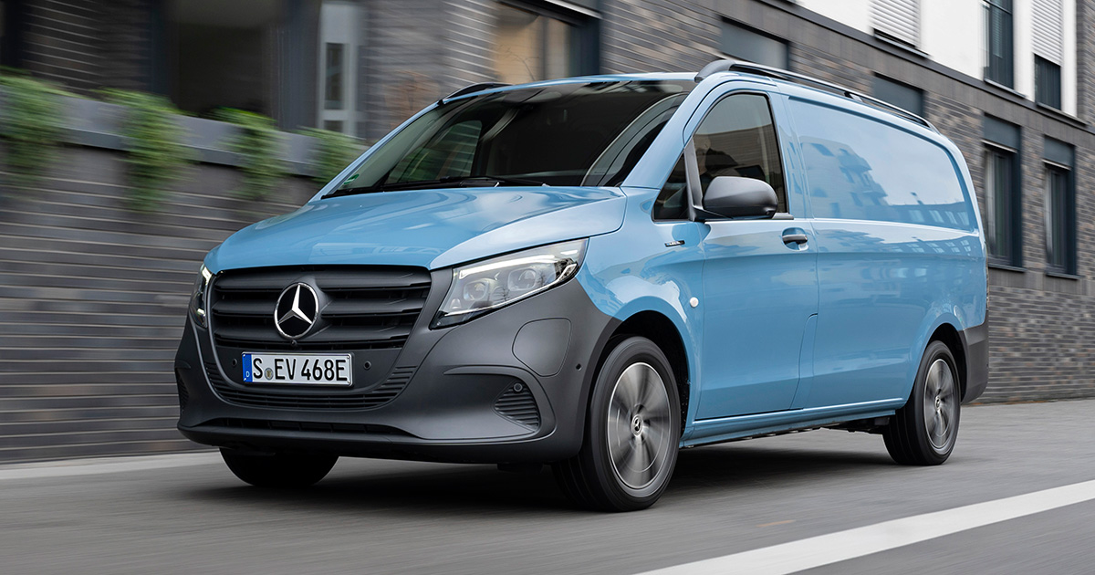 Mercedes-Benz eVito в русі
