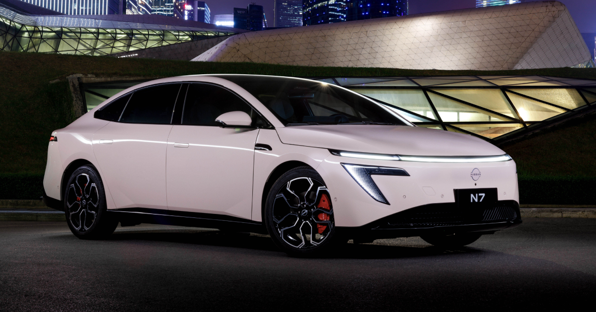 Nissan N7 electric sedan
