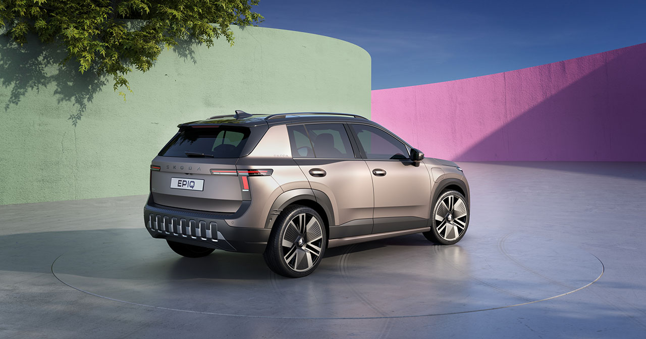 Škoda Epiq у матовому кольорі Cashmere