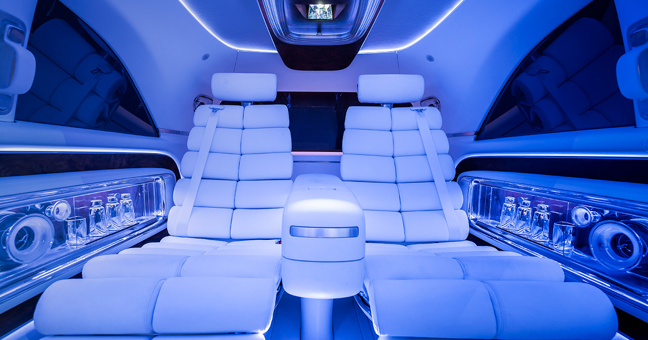 Технологічні особливості Mercedes Vision V Concept