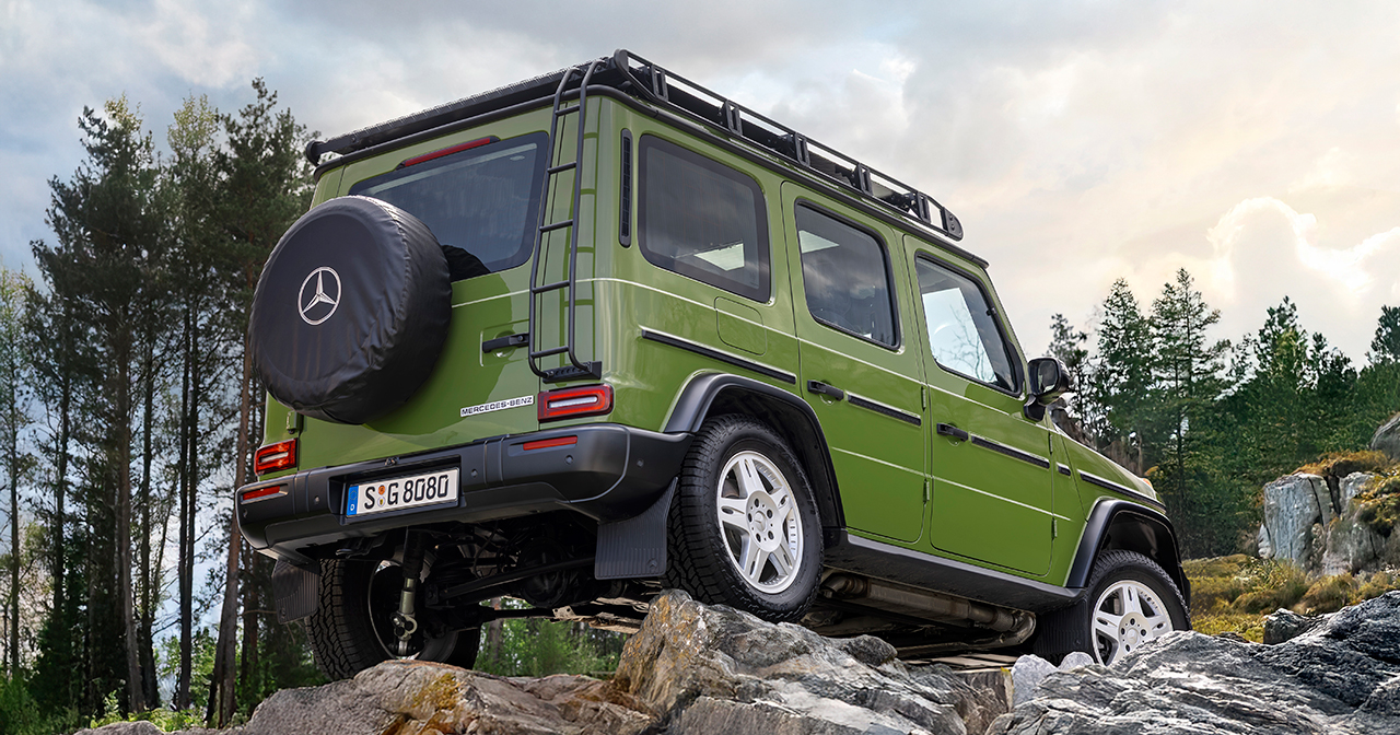 Interior of the Mercedes-Benz G-Class Edition Stronger Than the 1980s