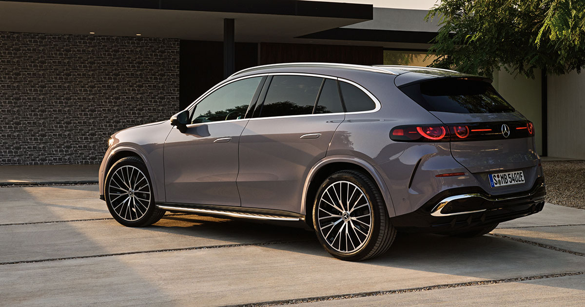 Mercedes-Benz GLC EQ Technology side view