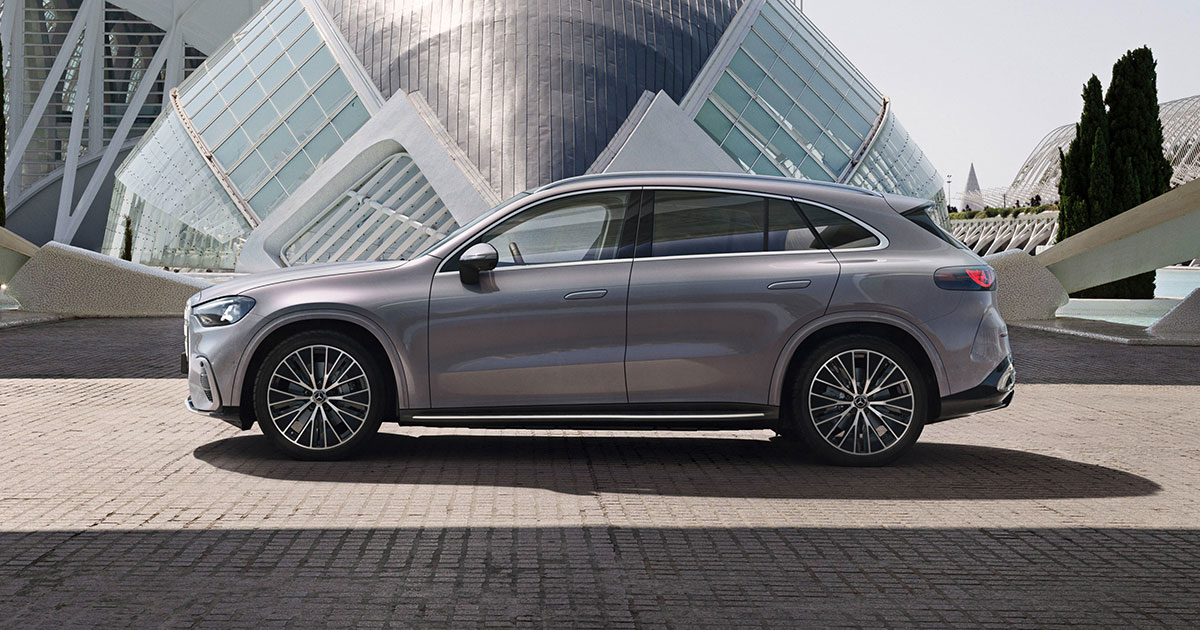 Mercedes-Benz GLC EQ Technology rear view