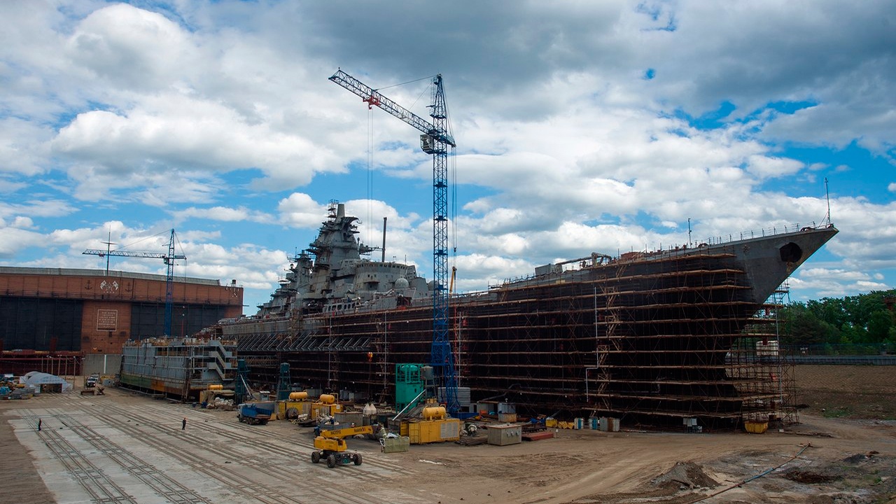 Russia has failed to repair and modernise the nuclear-powered missile cruiser Admiral Nakhimov for 25 years, spending billions of dollars