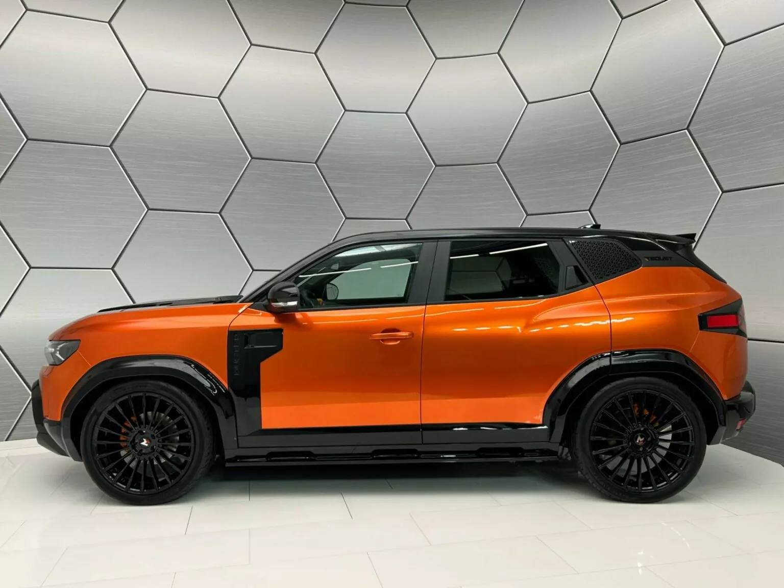 Dacia Duster RS - interior of the car