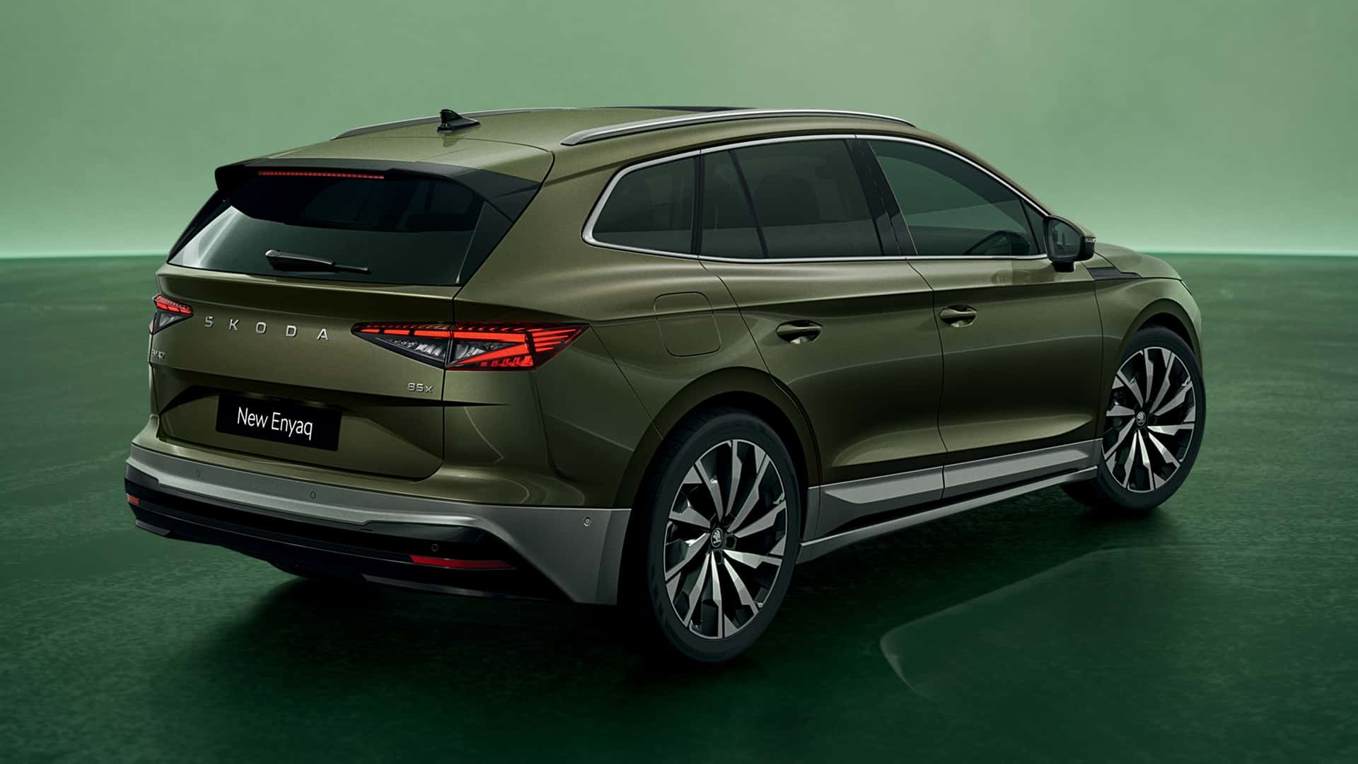 Второе изображение обновленных Skoda Enyaq и Enyaq Coupe