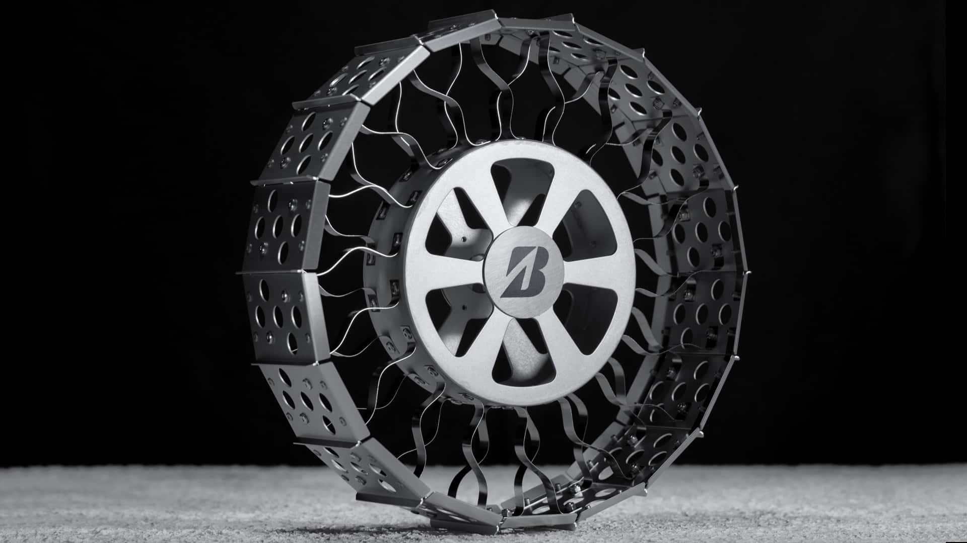 Bridgestone space wheel for medium-sized moonwalkers