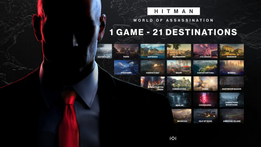 Последние три части Hitman объединят в сборник с общим названием Hitman: World of Assassination-2