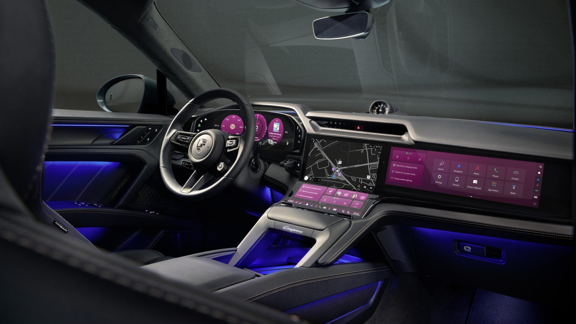 Панорамная крыша Porsche Cayenne Electric