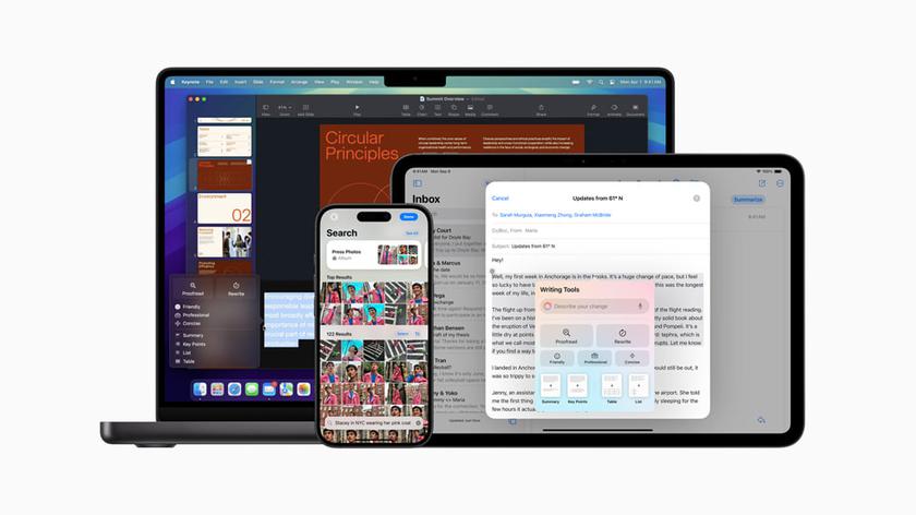 Apple Intelligence. Illustration by Apple