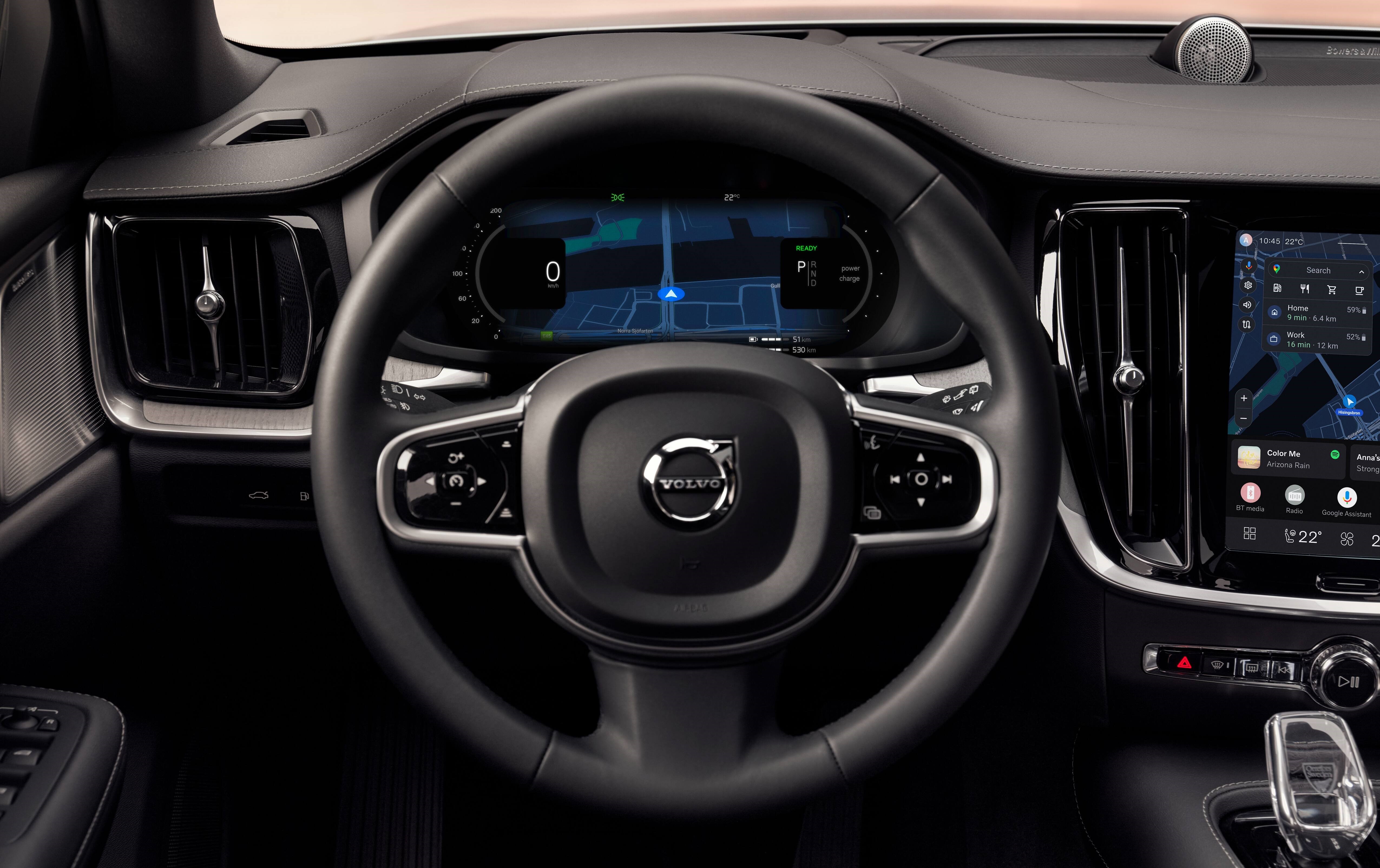 Updated Volvo Car UX interface
