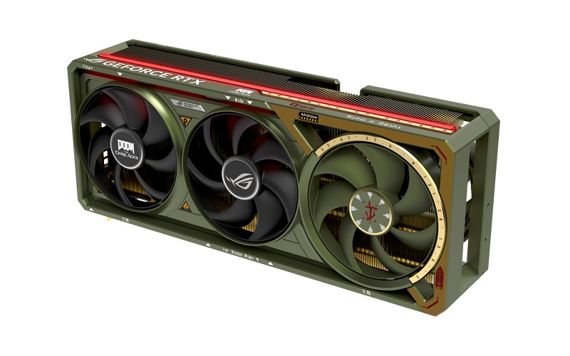 Вентилятори відеокарти ROG Astral GeForce RTX 5080 DOOM Edition